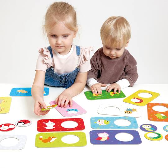 Banana Panda Match the Buddies Puzzles Set